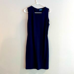 Navy Sleeveless J. McLaughlin dress, very gently used